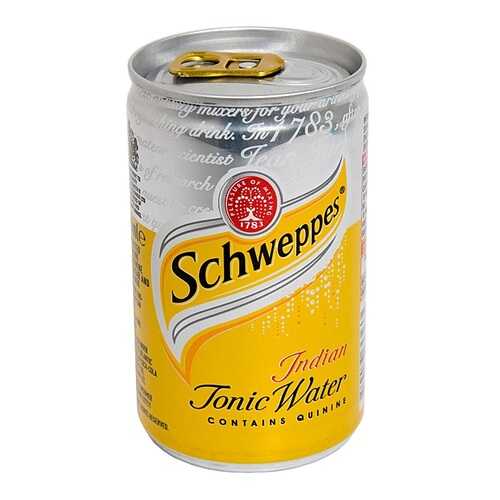 Напиток газированный Tonic, Schweppes, 0.15 л, Великобритания в Спар