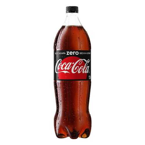 Напиток сильногазированный Coca-Cola zero безалкогольный пластик 1.5 л в Спар