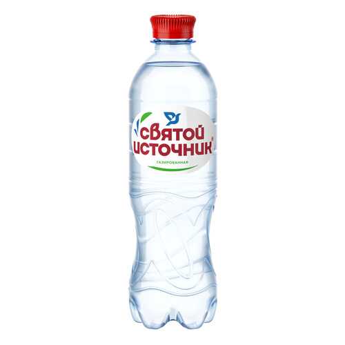 Вода СВЯТОЙ ИСТОЧНИК газ пэт 0,5л*12 шт в Спар