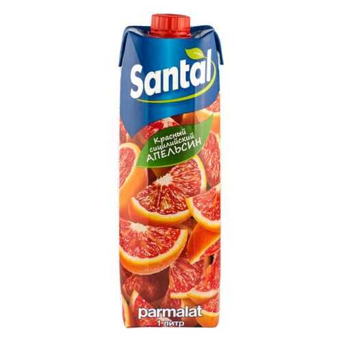Напиток сокосодержащий Santal красный сицилийский апельсин 1 л в Спар