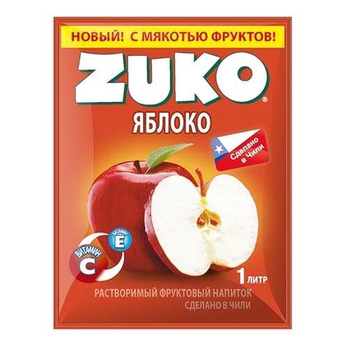 Напиток Zuko яблоко растворимый в Спар