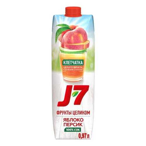 Нектар J7 персик 0.97 л в Спар