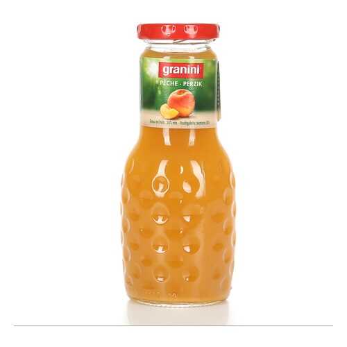Нектар персиковый, стеклянная бутылка, Granini, 0.25 л, Франция в Спар