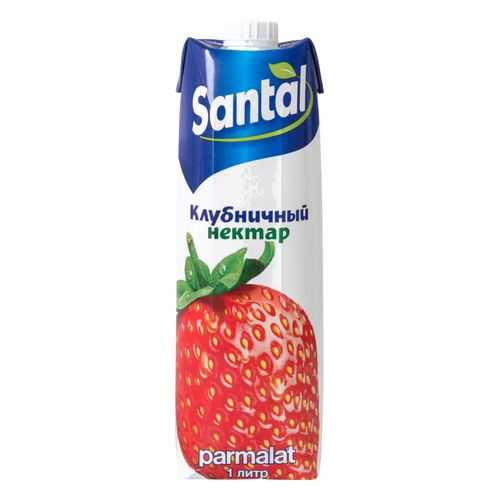 Нектар Santal клубничный 1 л в Спар