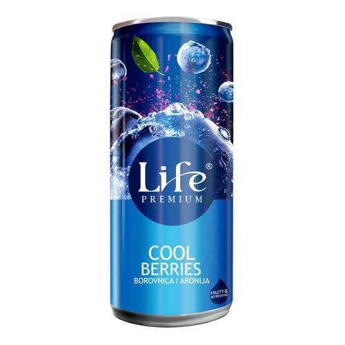 Сок черники и аронии Life Premium Спелая ягода 0.25 л в Спар